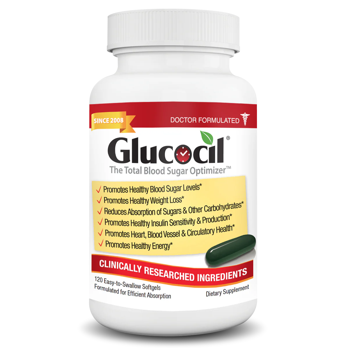 Glucocil – Softgels (1-Month Supply)